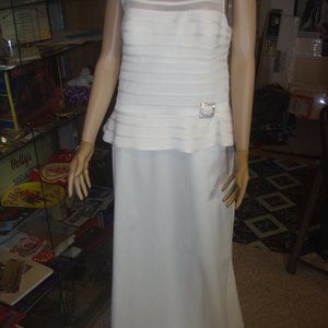 JS COLLECTIONS, IVORY 1 PIECE, SIZE-14